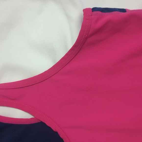 Fabletics Leon Tank, Color Pink/Blue Size M - Picture 5 of 13